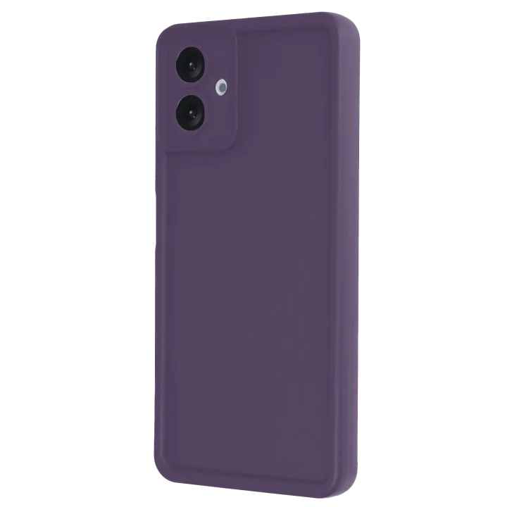Mey İthalat®  Samsung Galaxy A06 Kılıf Viera Silikon - Mürdüm