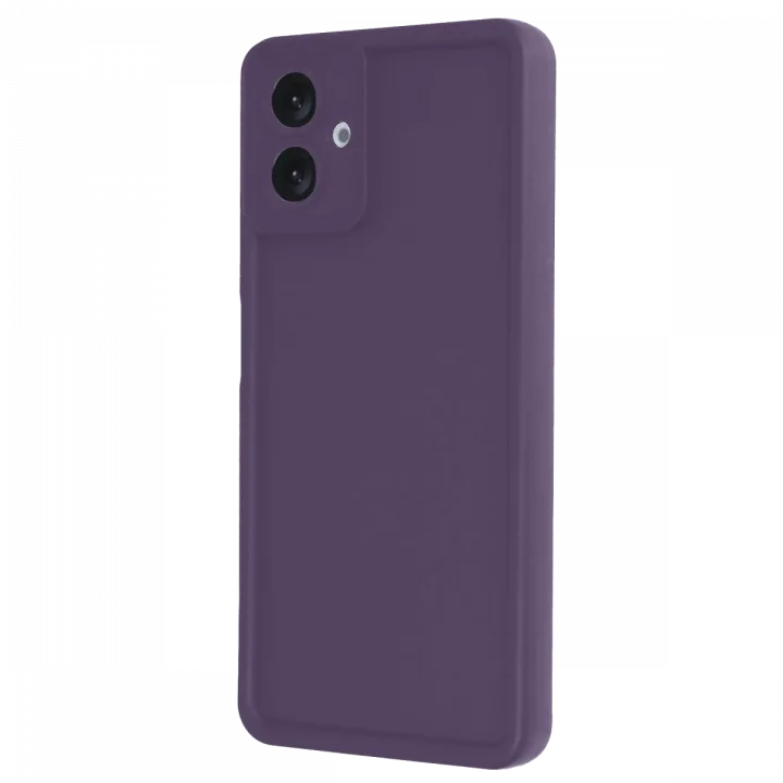 Mey İthalat®  Samsung Galaxy A06 Kılıf Viera Silikon - Mürdüm