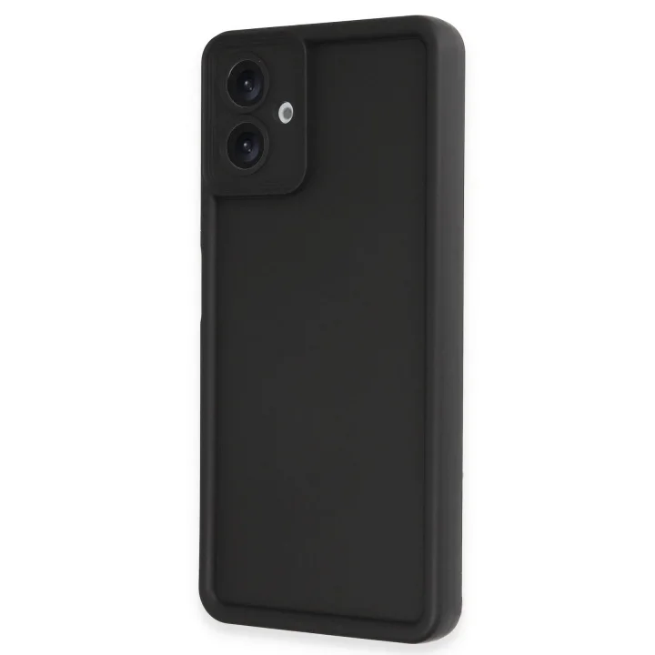 Mey İthalat®  Samsung Galaxy A06 Kılıf Viera Silikon - Siyah