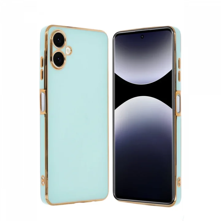 Mey İthalat®  Samsung Galaxy A06 Kılıf Volet Silikon - Açık Yeşil