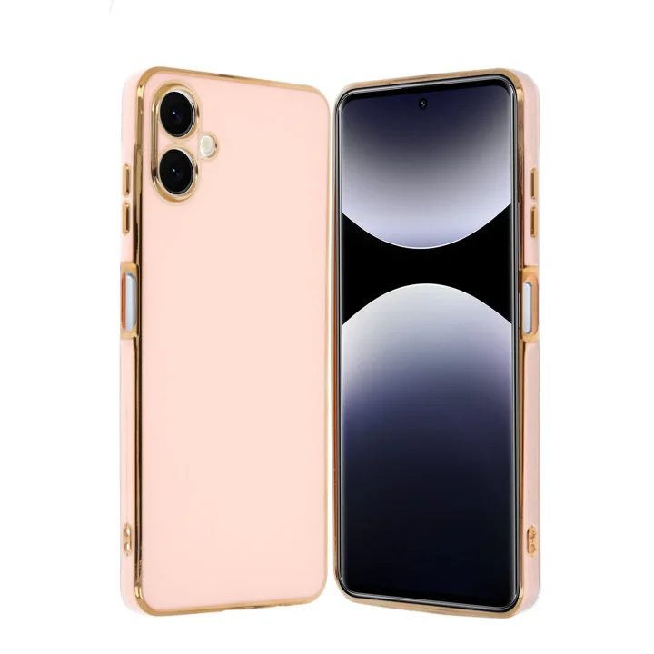 Mey İthalat®  Samsung Galaxy A06 Kılıf Volet Silikon - Pembe