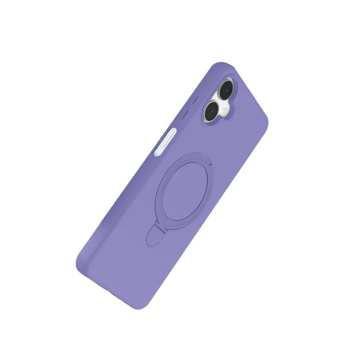 Mey İthalat®  Samsung Galaxy A06 Regal Magsafe Standlı Kapak - Lila
