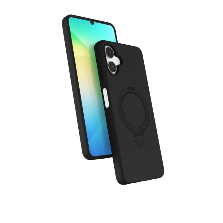 Mey İthalat®  Samsung Galaxy A06 Regal Magsafe Standlı Kapak - Siyah