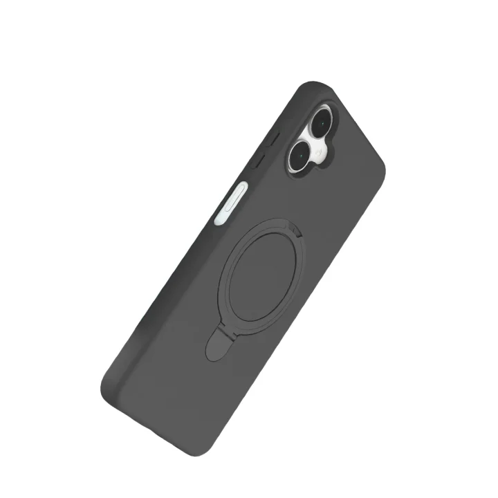 Mey İthalat®  Samsung Galaxy A06 Regal Magsafe Standlı Kapak - Titan Gri