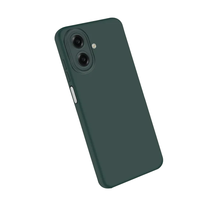 Mey İthalat®  Samsung Galaxy A07 4G First Silikon - Koyu Yeşil