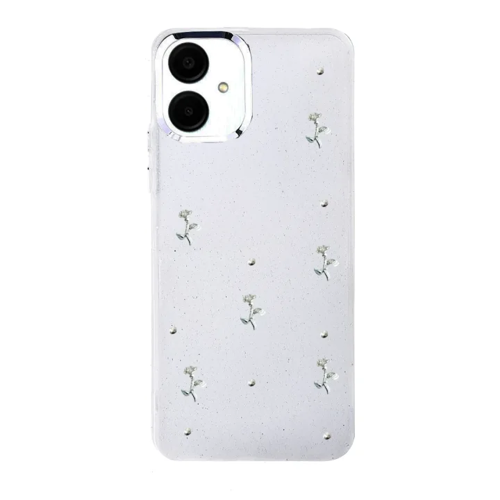 Mey İthalat®  Samsung Galaxy A07 4G Fiyonk Desenli Kapak - Desen 4