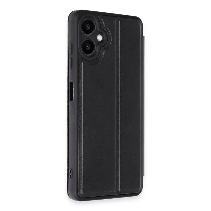 Mey İthalat®  Samsung Galaxy A07 4G Flip Cover - Siyah