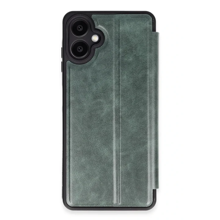 Mey İthalat®  Samsung Galaxy A07 4G Flip Cover - Yeşil