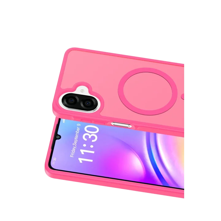 Mey İthalat®  Samsung Galaxy A07 4G Jota Magsafe Kapak - Rose