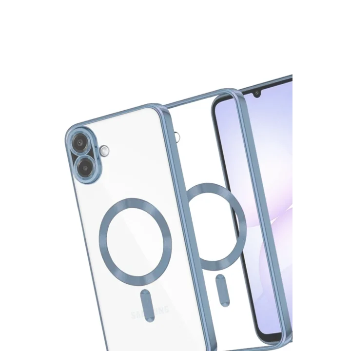 Mey İthalat®  Samsung Galaxy A07 4G Kross Magneticsafe Kapak - Sierra Blue