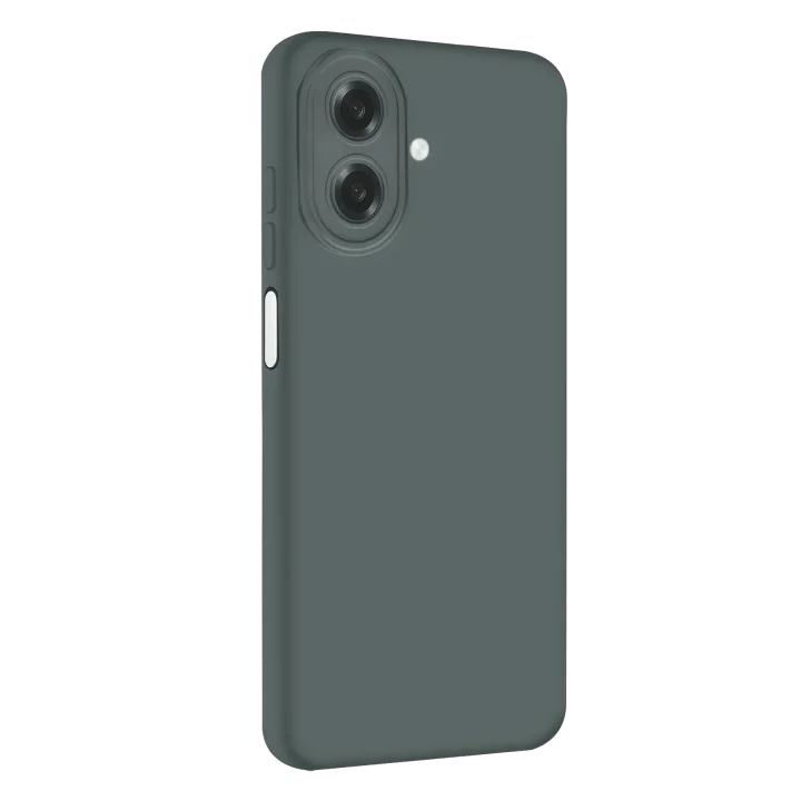 Mey İthalat®  Samsung Galaxy A07 4G Nano içi Kadife Silikon - Gri