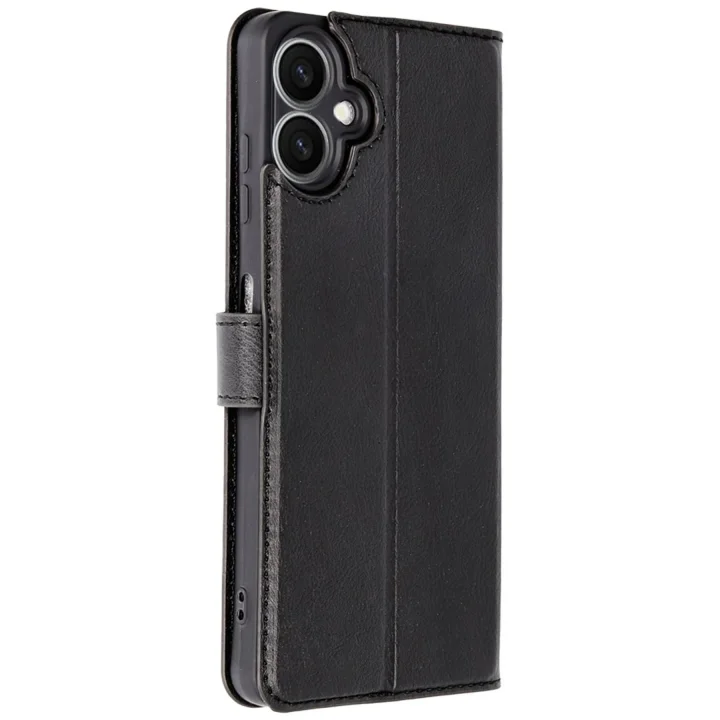 Mey İthalat®  Samsung Galaxy A07 4G Trend S Plus Kapaklı Kılıf - Siyah