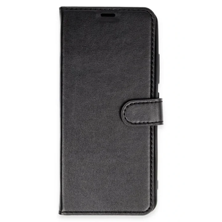 Mey İthalat®  Samsung Galaxy A07 4G Trend S Plus Kapaklı Kılıf - Siyah