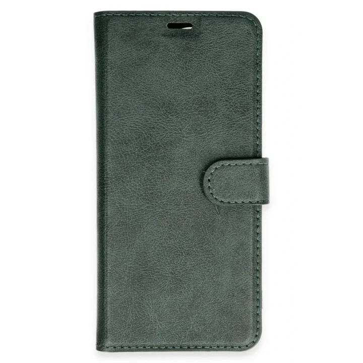 Mey İthalat®  Samsung Galaxy A07 4G Trend S Plus Kapaklı Kılıf - Yeşil