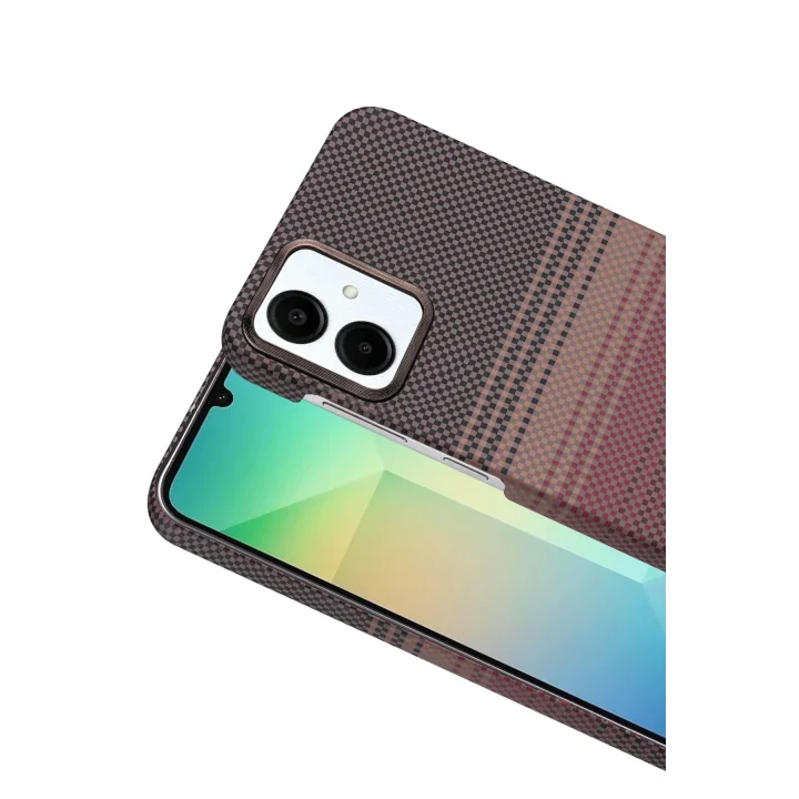 Mey İthalat®  Samsung Galaxy A07 4G Vega Magsafe Kapak - Çöl Titanyum