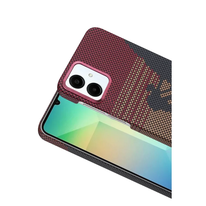 Mey İthalat®  Samsung Galaxy A07 4G Vega Magsafe Kapak - Kırmızı