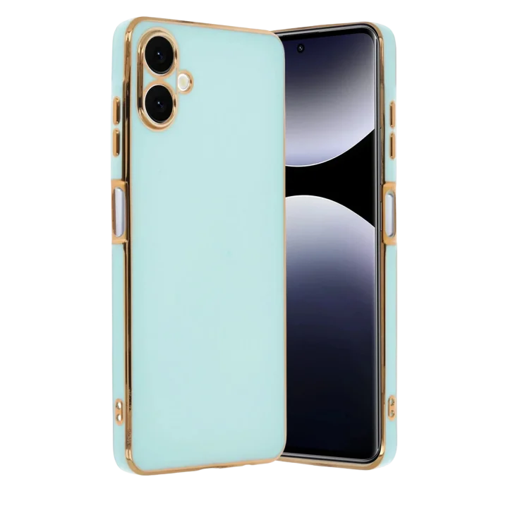 Mey İthalat®  Samsung Galaxy A07 4G Volet Silikon - Açık Yeşil