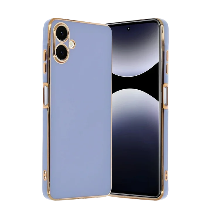 Mey İthalat®  Samsung Galaxy A07 4G Volet Silikon - Mavi