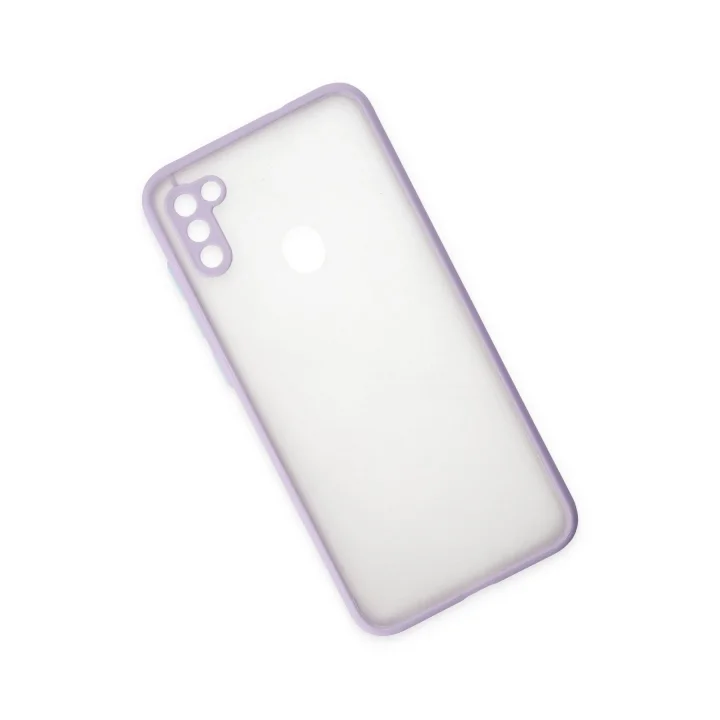 Mey İthalat®  Samsung Galaxy A11 Kılıf Montreal Silikon Kapak - Mor