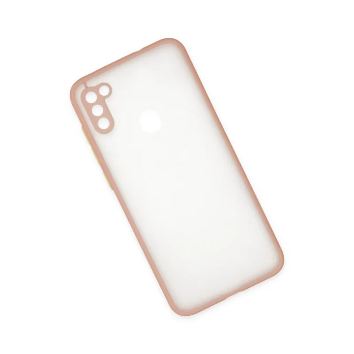 Mey İthalat®  Samsung Galaxy A11 Kılıf Montreal Silikon Kapak - Pembe