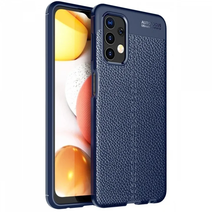 Mey İthalat®  Samsung Galaxy A13 4G Kılıf Auto Focus Kapak - Lacivert