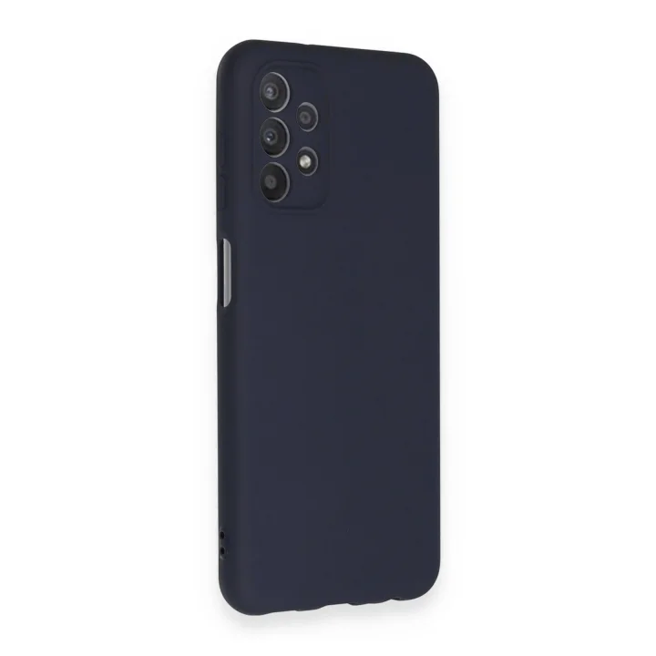 Mey İthalat®  Samsung Galaxy A13 4G Kılıf First Silikon - Lacivert