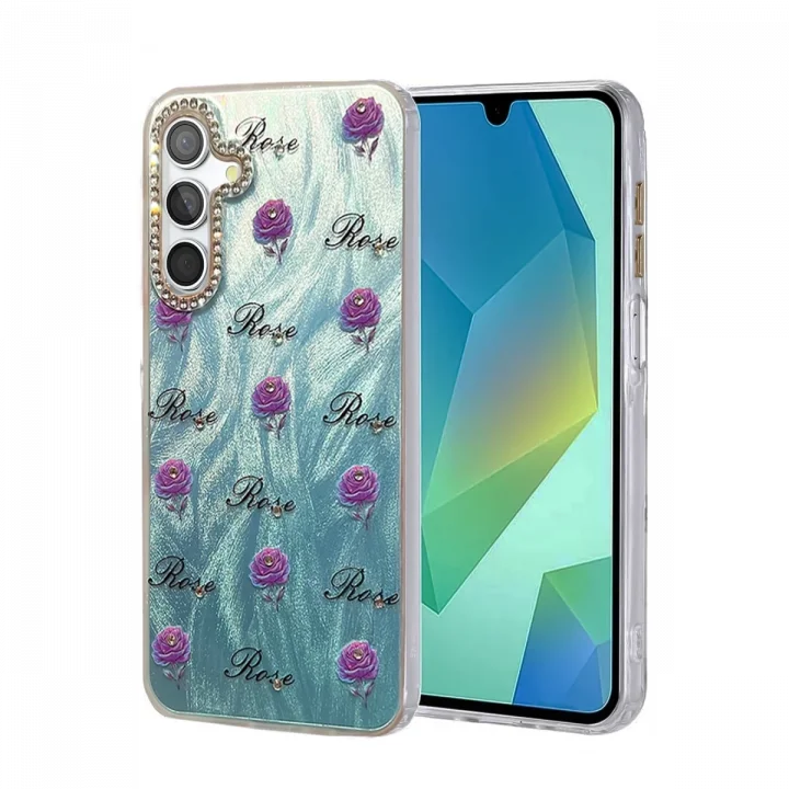 Mey İthalat®  Samsung Galaxy A14 4G Kılıf Blade Aynalı Desenli Kapak - Desen 9