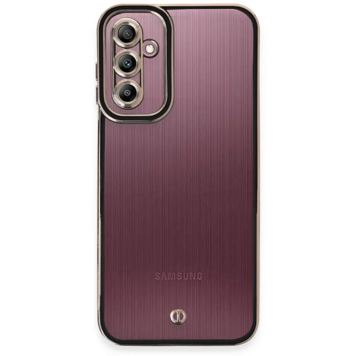 Mey İthalat®  Samsung Galaxy A14 4G Kılıf Liva Lens Silikon - Siyah