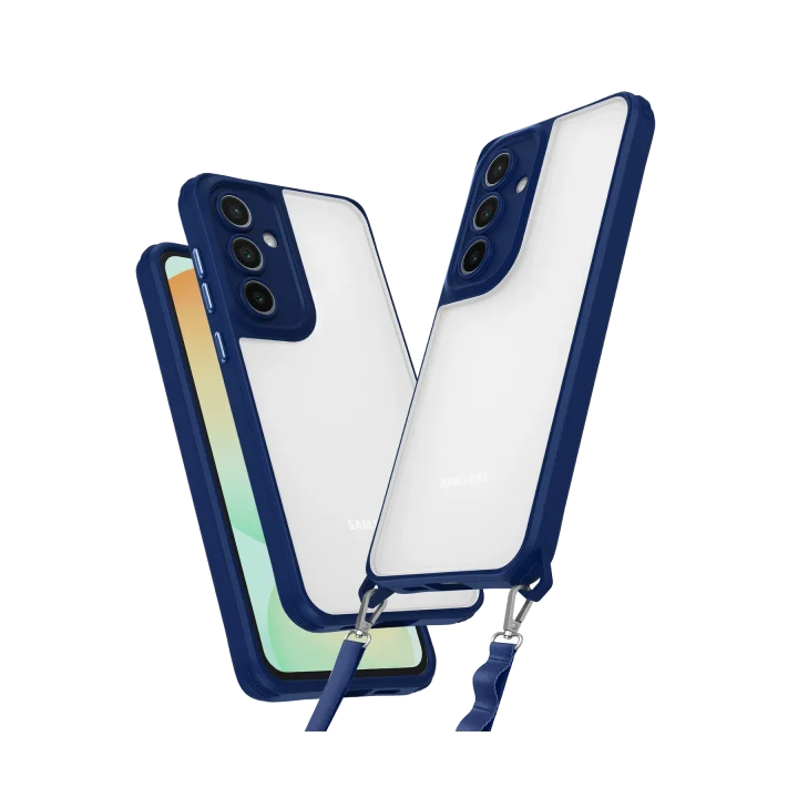 Mey İthalat®  Samsung Galaxy A15 4G Kılıf Penta Silikon Kılıf - Lacivert