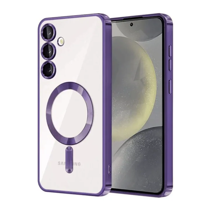 Mey İthalat®  Samsung Galaxy A15 4G Kross Magneticsafe Kapak - Mor