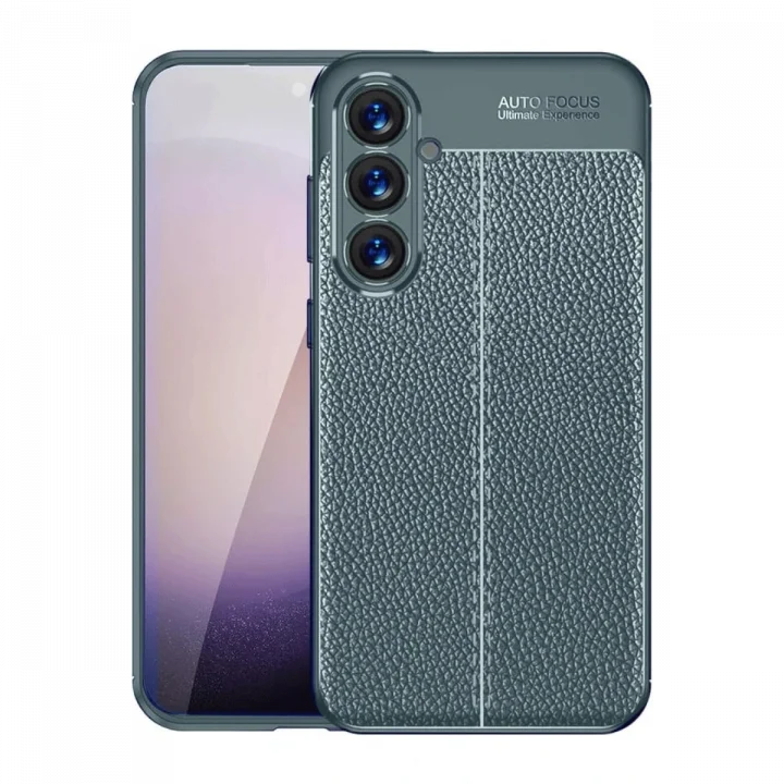 Mey İthalat®  Samsung Galaxy A16 5G Kılıf Auto Focus Kapak - Koyu Yeşil