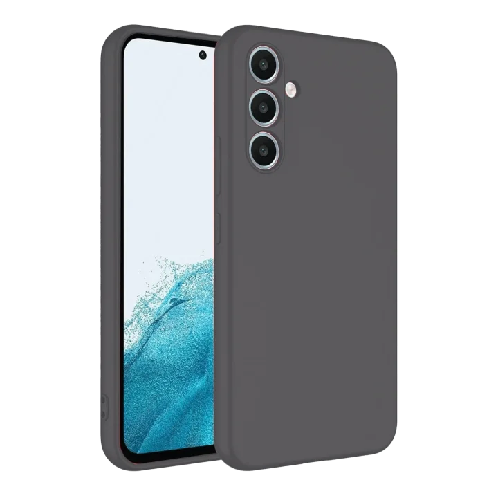 Mey İthalat®  Samsung Galaxy A16 5G Kılıf First Silikon - Gri