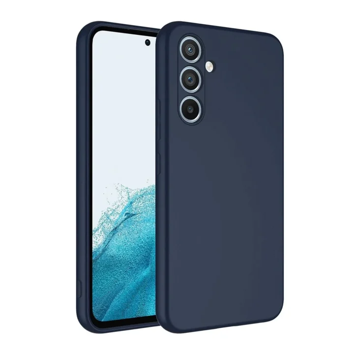 Mey İthalat®  Samsung Galaxy A16 5G Kılıf First Silikon - Lacivert