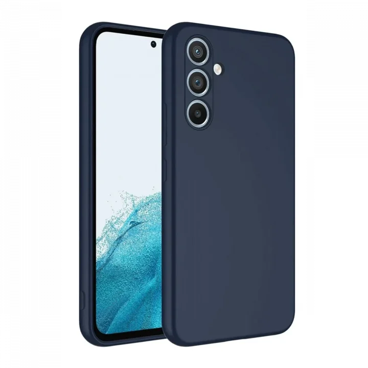 Mey İthalat®  Samsung Galaxy A16 5G Kılıf First Silikon - Lacivert