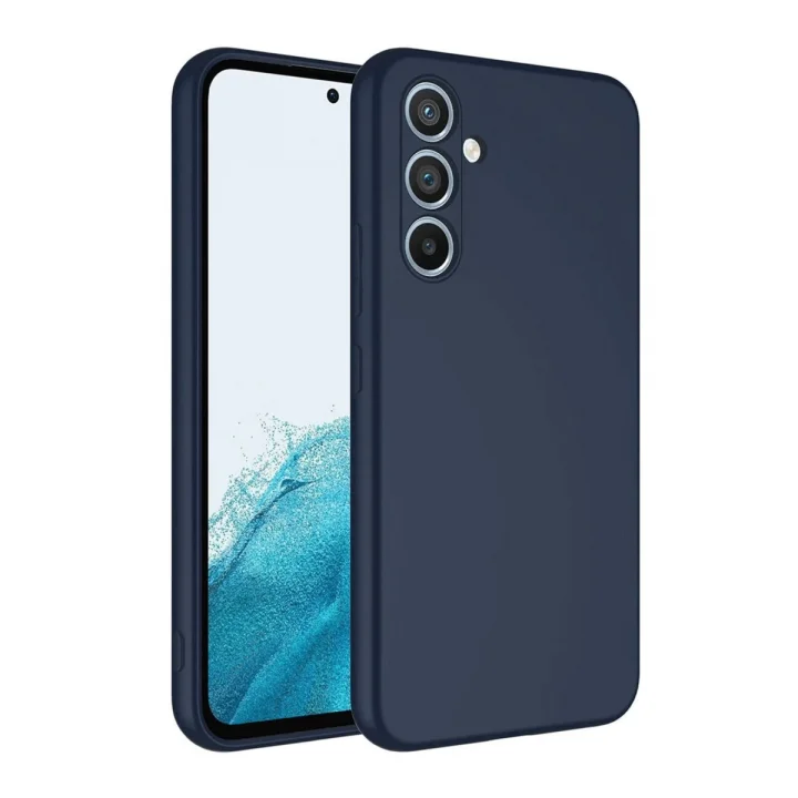 Mey İthalat®  Samsung Galaxy A16 5G Kılıf First Silikon - Lacivert