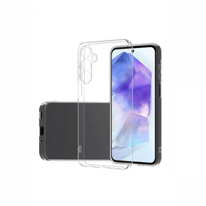 Mey İthalat®  Samsung Galaxy A16 5G Kılıf Lüx Şeffaf Silikon