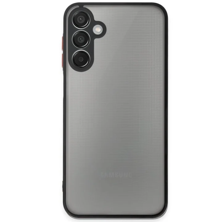 Mey İthalat®  Samsung Galaxy A16 5G Kılıf Montreal Silikon Kapak - Siyah