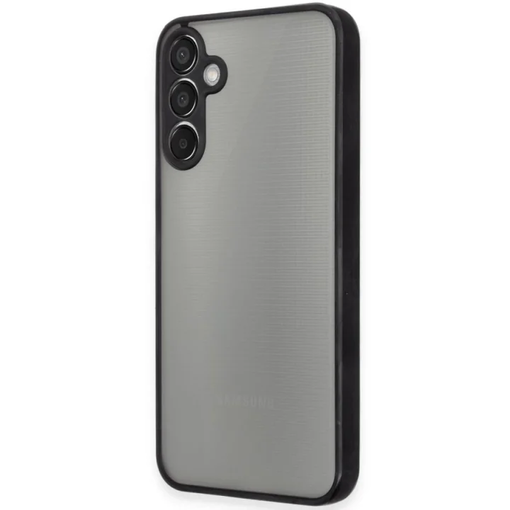 Mey İthalat®  Samsung Galaxy A16 5G Kılıf Montreal Silikon Kapak - Siyah