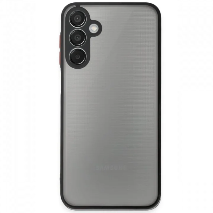 Mey İthalat®  Samsung Galaxy A16 5G Kılıf Montreal Silikon Kapak - Siyah