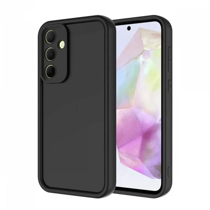Mey İthalat®  Samsung Galaxy A16 5G Kılıf Viera Silikon - Siyah