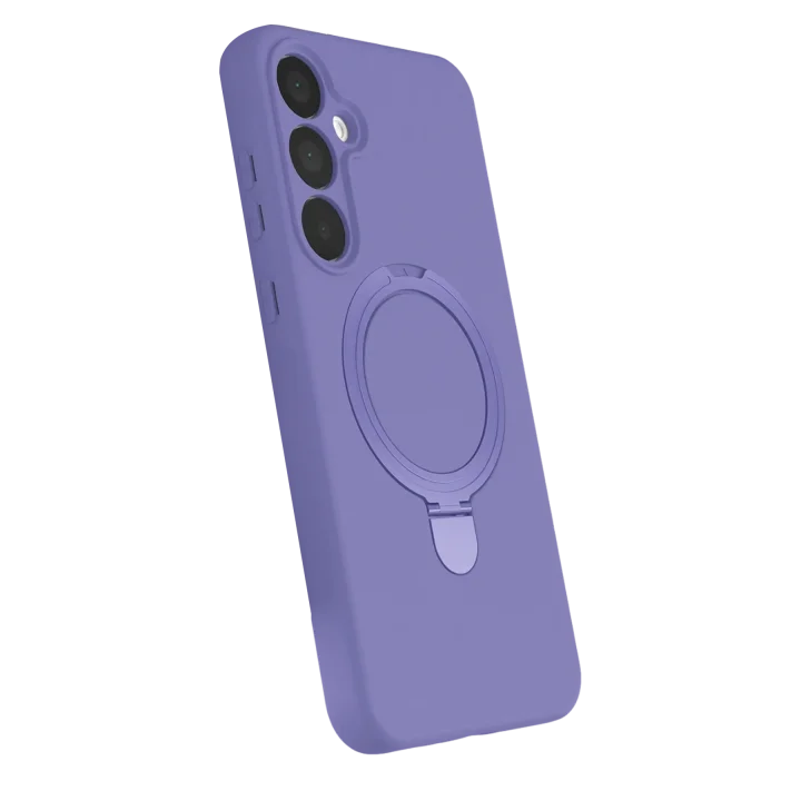 Mey İthalat®  Samsung Galaxy A16 5G Regal Magsafe Standlı Kapak - Lila
