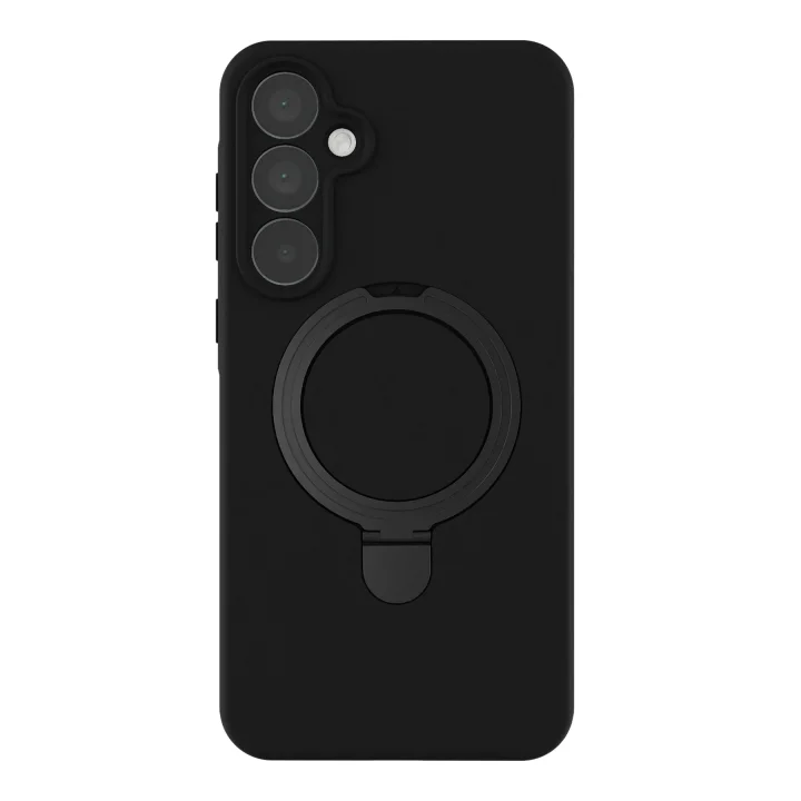 Mey İthalat®  Samsung Galaxy A16 5G Regal Magsafe Standlı Kapak - Siyah