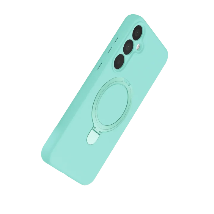 Mey İthalat®  Samsung Galaxy A16 5G Regal Magsafe Standlı Kapak - Su Yeşili