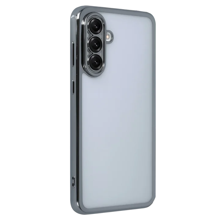 Mey İthalat®  Samsung Galaxy A17 5G  Lensli Silikon - Titan Gri