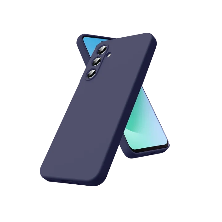 Mey İthalat®  Samsung Galaxy A17 5G Nano içi Kadife Silikon - Lacivert