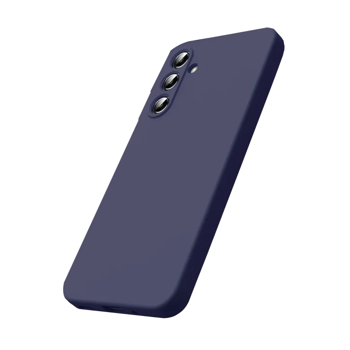 Mey İthalat®  Samsung Galaxy A17 5G Nano içi Kadife Silikon - Lacivert