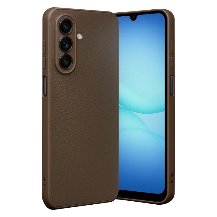 Mey İthalat®  Samsung Galaxy A17 5G Thermax Silikon Kılıf - Kahverengi