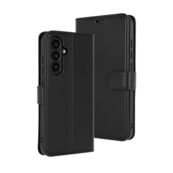 Mey İthalat®  Samsung Galaxy A17 5G Trend S Plus Kapaklı Kılıf - Siyah