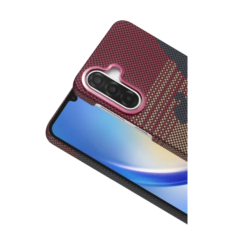 Mey İthalat®  Samsung Galaxy A17 5G Vega Magsafe Kapak - Kırmızı