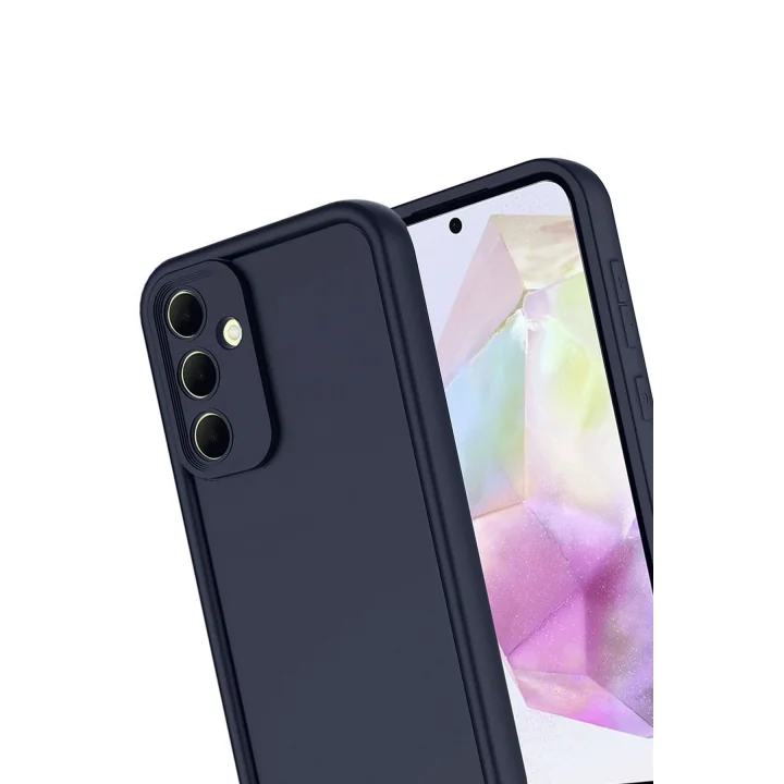 Mey İthalat®  Samsung Galaxy A17 5G Viera Silikon - Lacivert